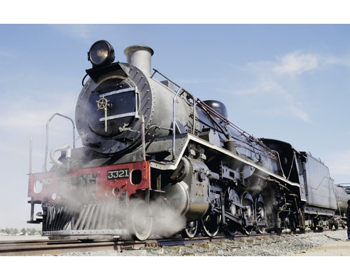 Fototapete Vlies 18857 Vintage steam train 7-tlg. 350 x 260 cm