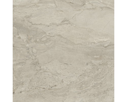 Feinsteinzeug Wand- und Bodenfliese Sicilia 80 x 80 x 0,97 cm Avorio poliert beige