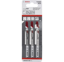 Bosch Stichsägeblätter Set, geeignet für saubere Schnitte in Polypropylen und Polyethylen