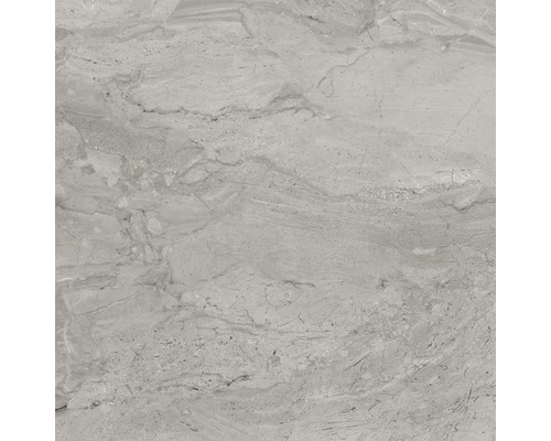 Feinsteinzeug Wand- und Bodenfliese Sicilia 80 x 80 x 0,97 cm Grigio poliert