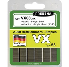 Heftklammern Prebena Type VX08CNK-B 2.000 St.-thumb-0