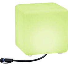 Paulmann Lichtobjekt Plug & Shine ZigBee RGBW IP65 2,8W 110 lm 200x200x200 mm Cube weiß 230/24 V - Kompatibel mit SMART HOME by hornbach-thumb-6