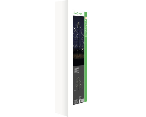 Verpackung einer Lafiora LED Lichterbaum Dekoration