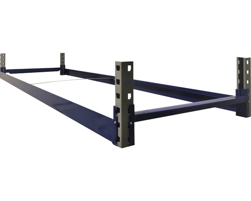 Zusatzebene für Schwerlastregal Industrial 200x60 cm ohne Holzboden Grundregal für Lagerregale