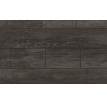 Vinyl-Fliese Macau selbstklebend dunkelgrau 60x30 cm-thumb-1