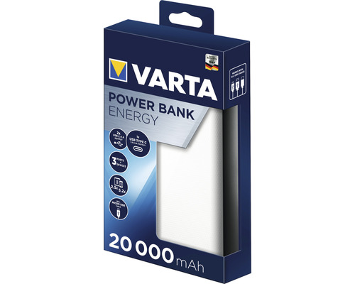 Varta Powerbank Energy mit 20000 mAh