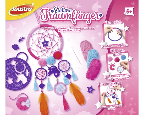 Joustra Einhorn Traumfänger Bastelset
