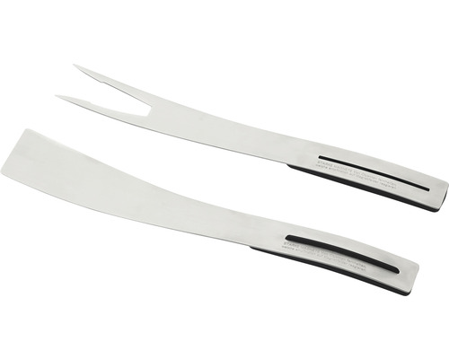 Bratenwender und Grillgabel aus Edelstahl