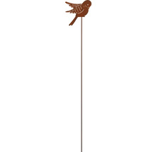 Gartenstecker Vogel aus Metall