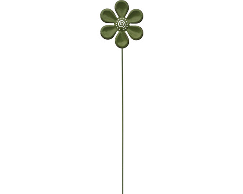 Dekostab Lafiora Blume H 115 cm Metall grün