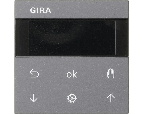 Gira Jalousie + Schaltuhr Display 536628 E2/Event anthrazit