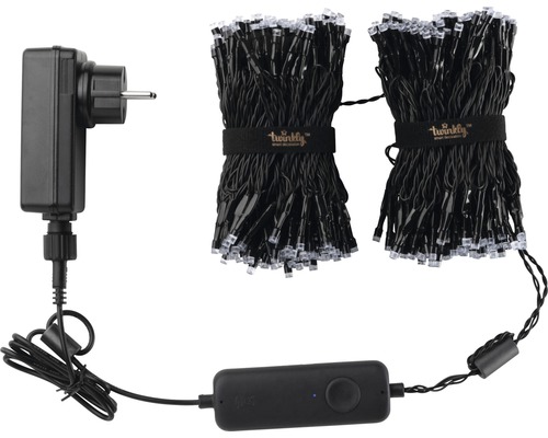 Twinkly Lichterkette mit Stecker und Steuerung