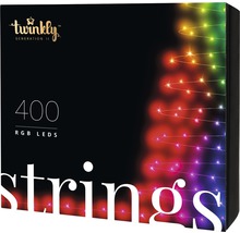 Verpackung einer Twinkly Lichterkette mit 400 RGB LEDs