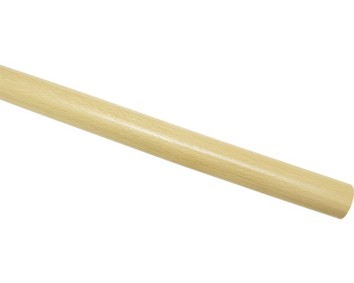 Gardinenstange Country buche 160 cm Ø 25 mm Holzstab