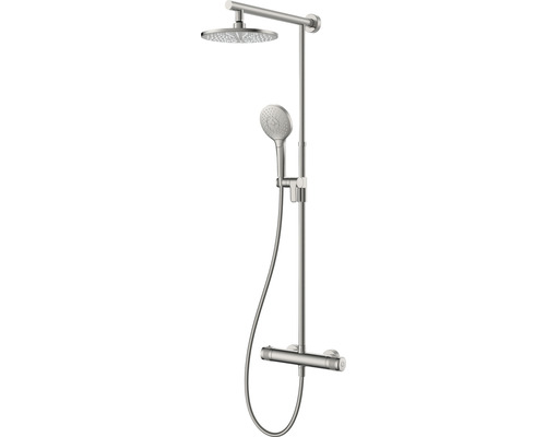 Duschsäule inkl. Thermostat AVITAL Topino Edelstahloptik Duschsäule inkl. Thermostat AVITAL Topino Edelstahloptik