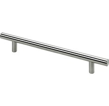 Möbelgriff Stahl Edelstahl-Optik LA 160 mm, 1 Stück