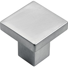 Quadratischer Möbelknopf aus Metall