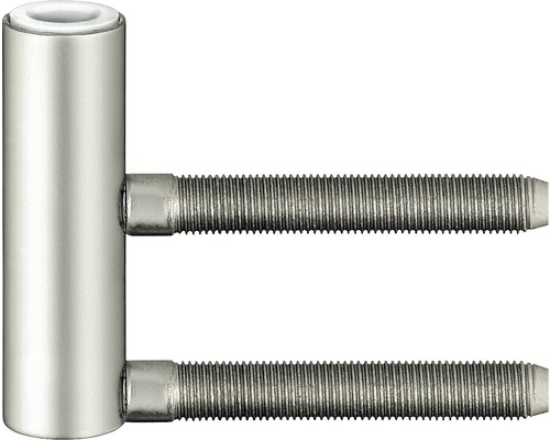 Türband Rahmenteil Simonswerk V 4400 WF 3 NUV für Holzzargen Ø 15 mm vernickelt Türband aus Metall mit zwei Schrauben