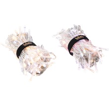 Zwei Lichterketten mit Twinkly Logo Band