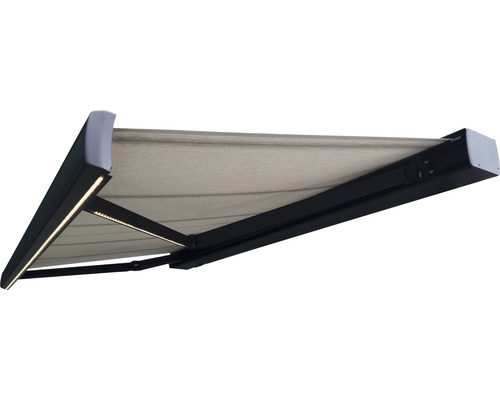 Markise mit LED-Beleuchtung