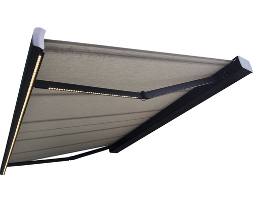 Markise mit LED-Beleuchtung