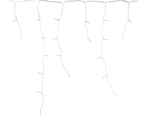 Lichterkette mit Eiszapfen-Design für den Außenbereich