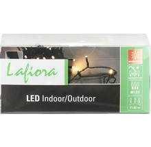 Lafiora LED Lichterkette für Innen und Außen, 80 LED, 11,85 Meter lang