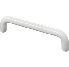 6er Set Möbelgriff Kunststoff weiß LA 96 mm, 6 Stück