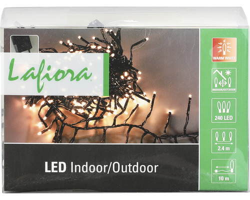 LED Lichterkette für den Innen- und Außenbereich mit 240 LEDs