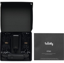 Twinkly Strings Lichterkette im geöffneten Karton