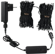 Twinkly Lichterkette mit Stromkabel, Stecker und Steuereinheit