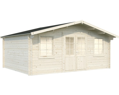 Holz Gartenhaus mit Fenstern und Doppeltür