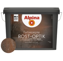 Alpina Effektfarbe Rostfarbe Rost Optik Komplett-Set inkl. Alpina Bürste-thumb-0