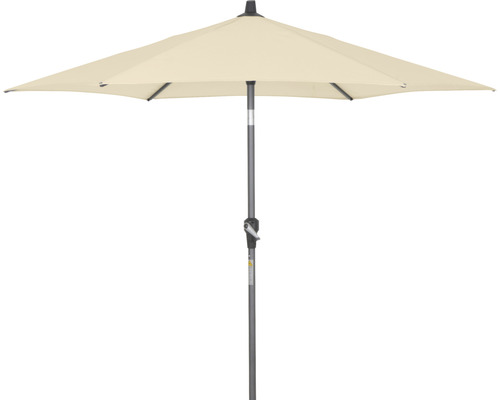 Quadratischer Gartenschirm mit Mittelmast