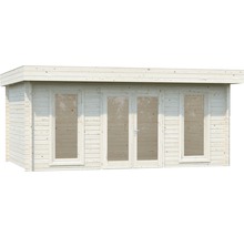 Gartenhaus Palmako Bret 19,9 m² inkl. Fußboden 574 x 474 cm natur