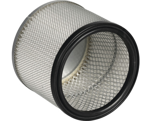 Zylindrischer Luftfilter mit Gitterstruktur und Dichtung