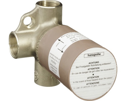 hansgrohe Grundkörper Trio Universal Absperr- u. Umstellventil DN20 15981180 Hansgrohe iBox universal basic body for installation