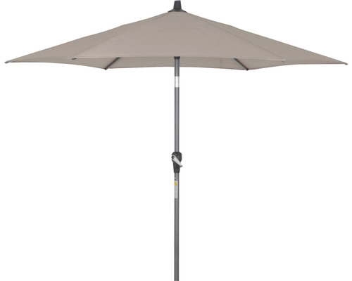 Quadratischer Sonnenschirm mit Kurbelmechanismus