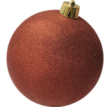 Glitzernde, kugelförmige Christbaumkugel