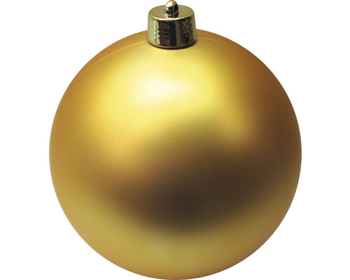 Weihnachtskugel groß XXL Lafiora Ø 30 cm gold matt