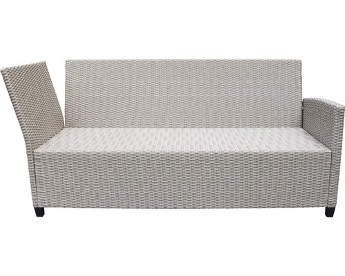 Zweisitzer Gartenbank aus Polyrattan