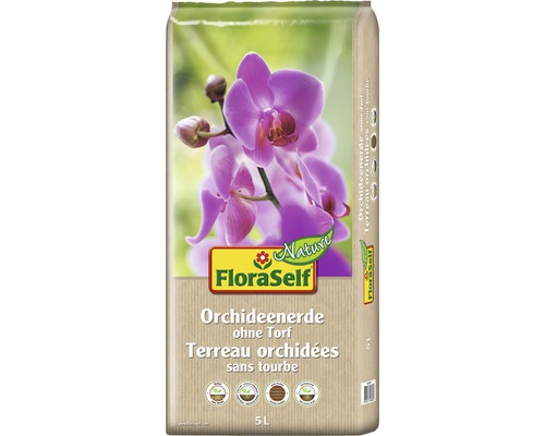Orchideenerde torffrei FloraSelf Nature 5 L