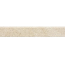 Sockel Udine beige unglasiert 9,5x60 cm