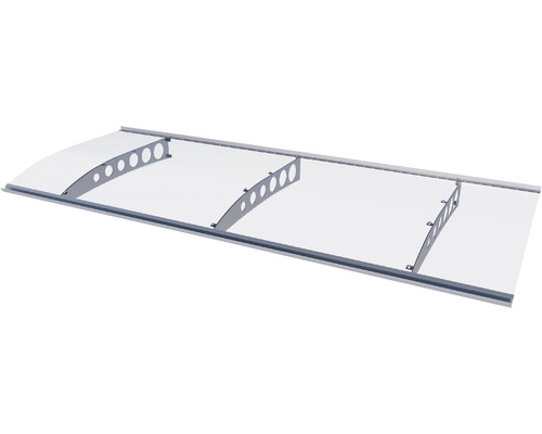 Dachkonstruktion mit Bögen und Löchern