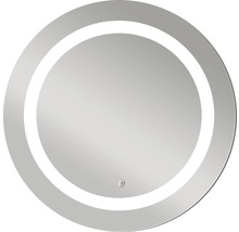LED Badspiegel Silver Sun mit Alurahmen Ø 59 cm IP 24 (spritzwassergeschützt)-thumb-0