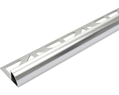 Fliesenschiene Alu chrom silber 12,5mm DRA 1262 Höhe 12,5 mm Fliesenprofil aus Metall