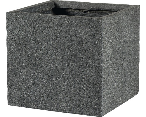 Pflanztopf Atlanta Fiberglas 55 x 55cm schwarz