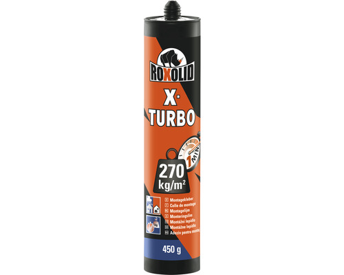 Roxolid X-Turbo Montagekleber, 450 Gramm