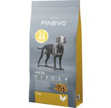 Hundefutter trocken FINEVO Senior Dog Huhn 15 kg-thumb-0