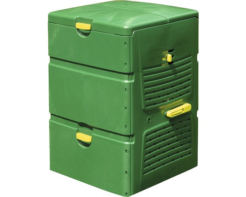 Komposter JUWEL Aeroplus 6000 Mehrkammer-System 600 l 79 x 79 x 110 cm grün